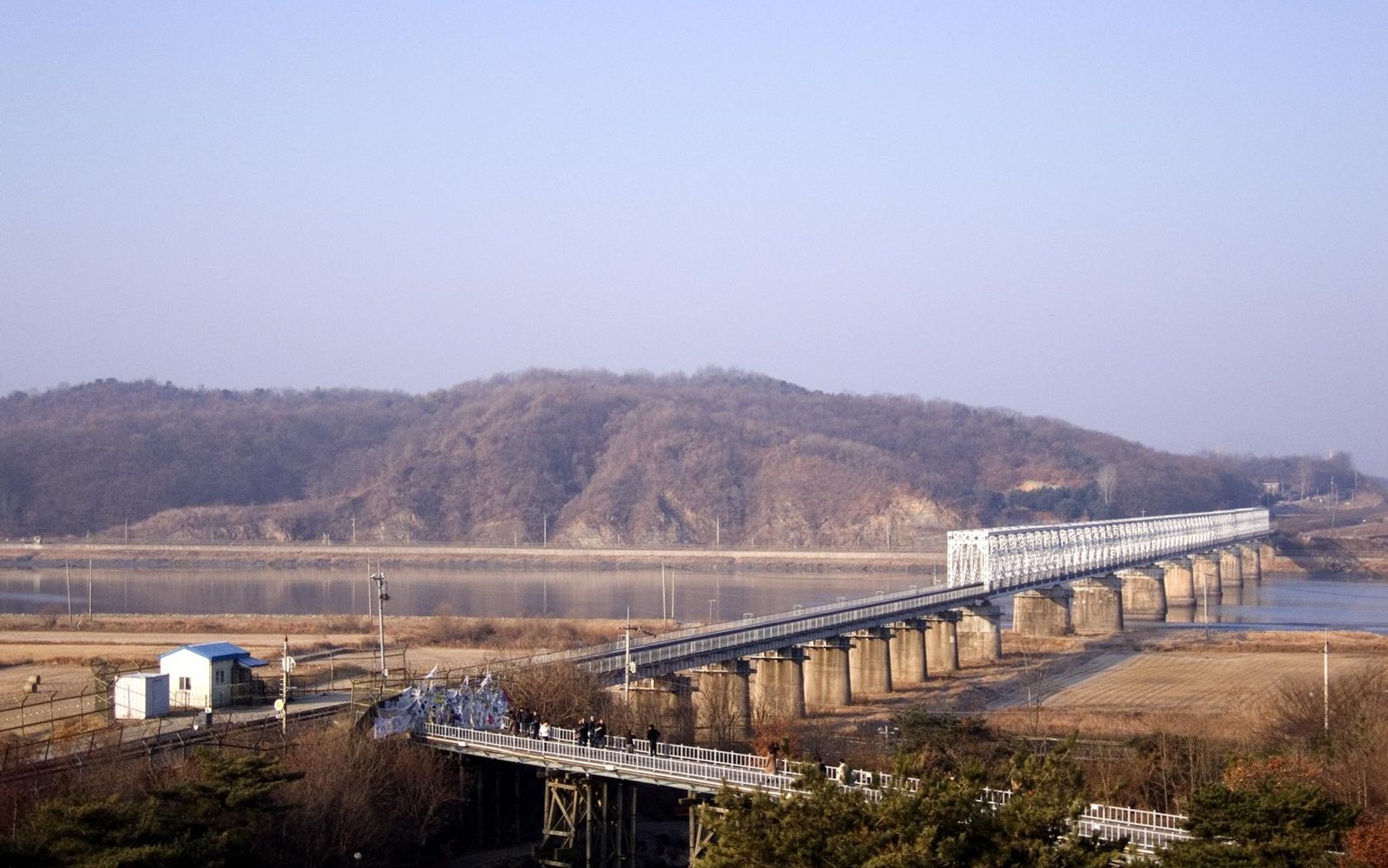 Imjin River near the DMZ, cover for DMZ Green Détente